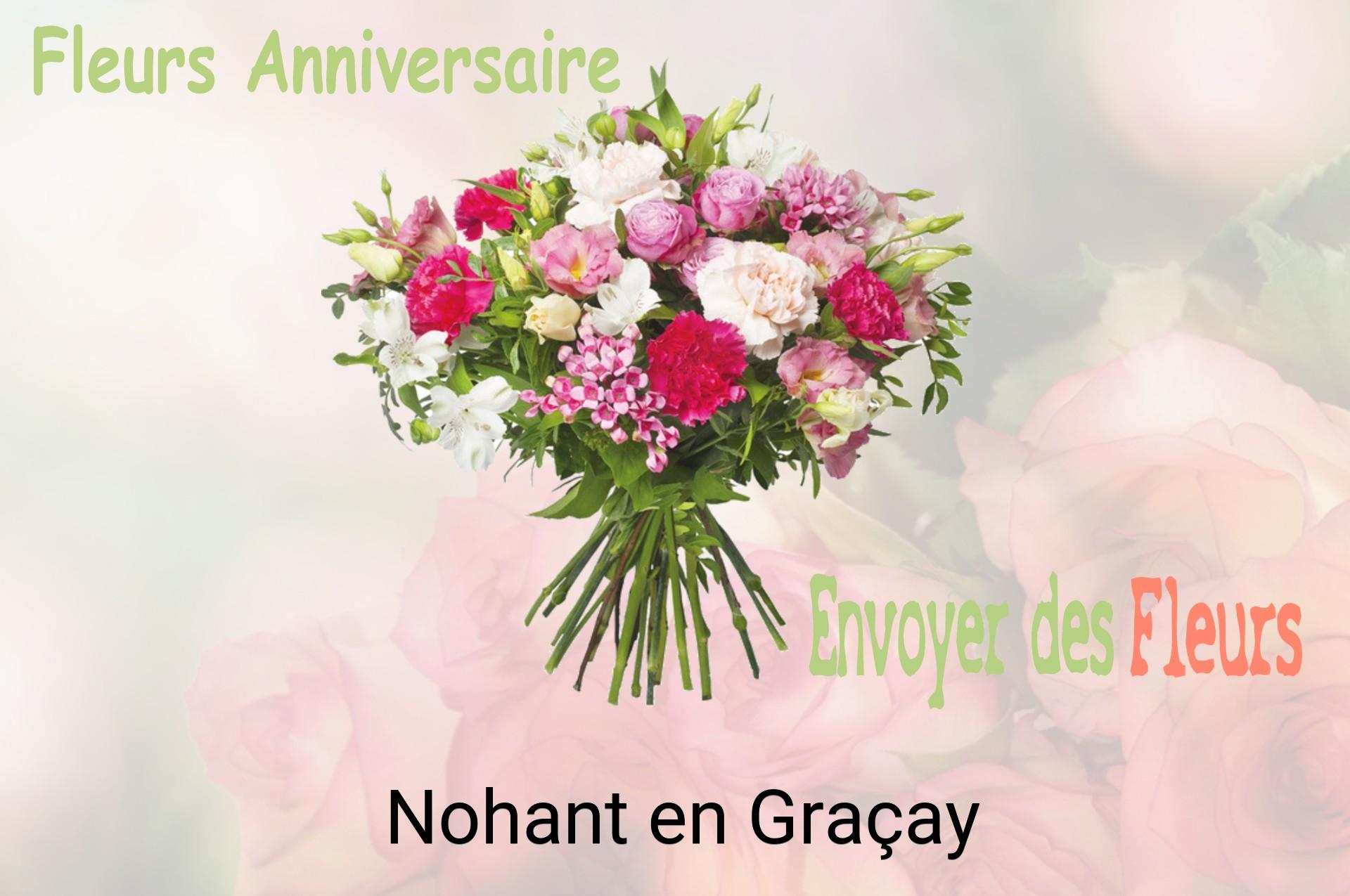 Bouquet de fleurs d’anniversaire livré à Nohant-en-Graçay